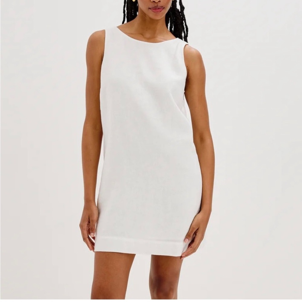 NWT RAILS lindsey sleeveless dress white